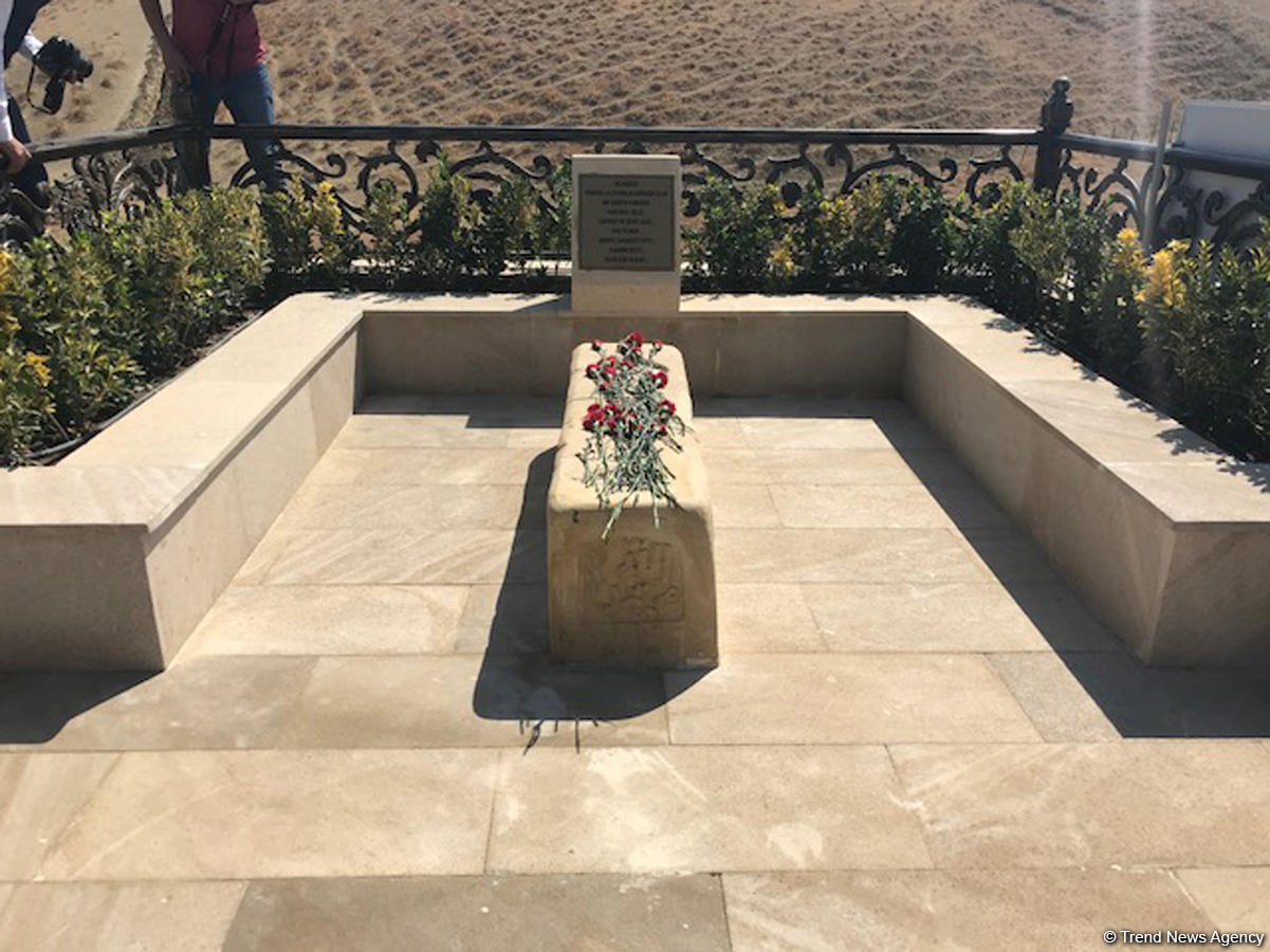 Monument honoring Turkish martyr soldier opens in Shamakhi after overhaul (PHOTO)