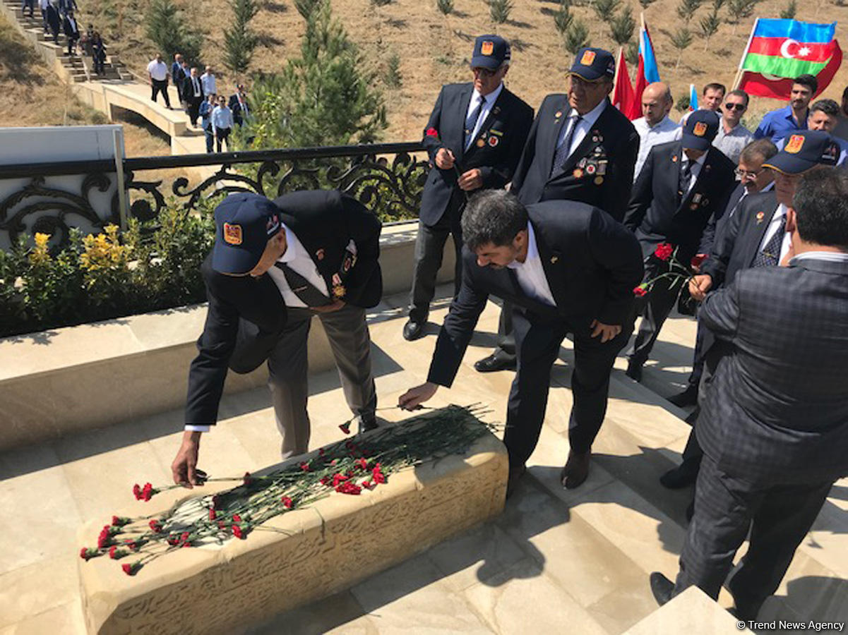 Monument honoring Turkish martyr soldier opens in Shamakhi after overhaul (PHOTO)