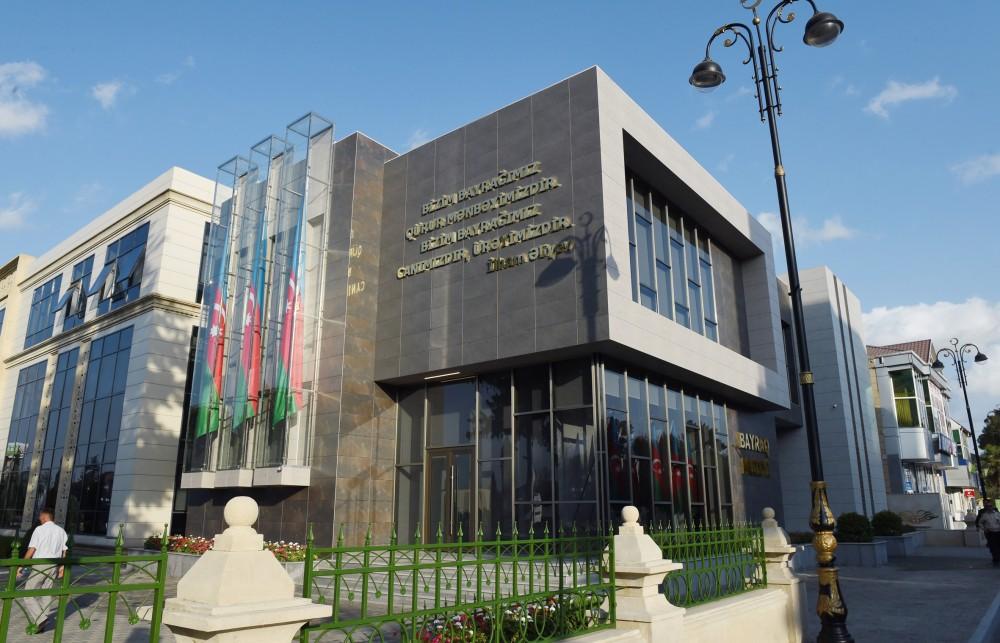 Azerbaijani president inaugurates Flag Museum in Bilasuvar (PHOTO)