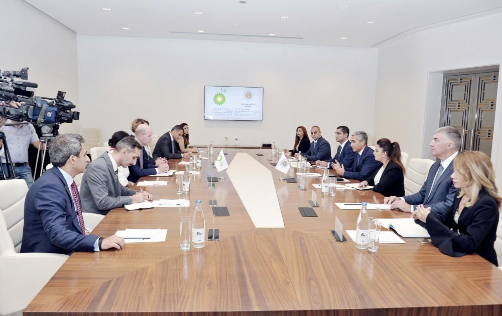 Heydar Aliyev Foundation, BP ink memorandum for co-op on joint projects (PHOTO)