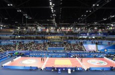President Ilham Aliyev, First Lady Mehriban Aliyeva attend opening ceremony of World Judo Championships in Baku (PHOTO)