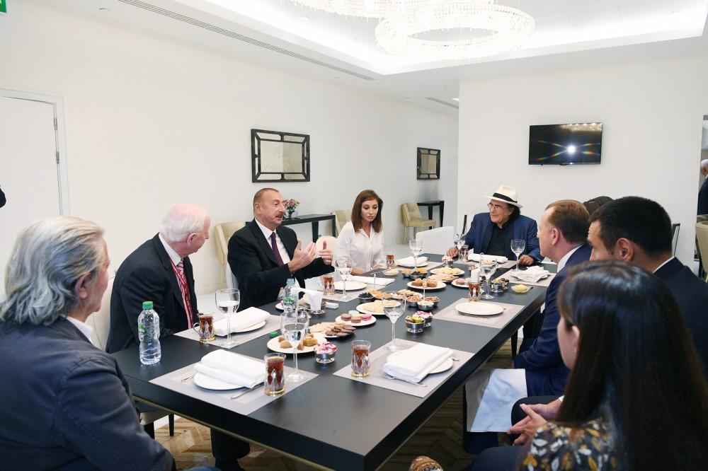 President Ilham Aliyev, First Lady Mehriban Aliyeva attend opening ceremony of World Judo Championships in Baku (PHOTO)