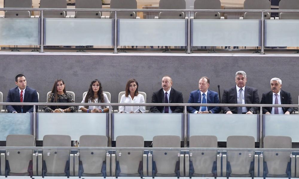 President Ilham Aliyev, First Lady Mehriban Aliyeva attend opening ceremony of World Judo Championships in Baku (PHOTO)