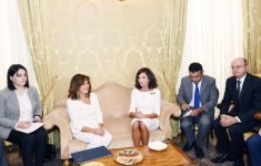 Azerbaijan's First VP Mehriban Aliyeva meets president of Italian Senate (PHOTO)