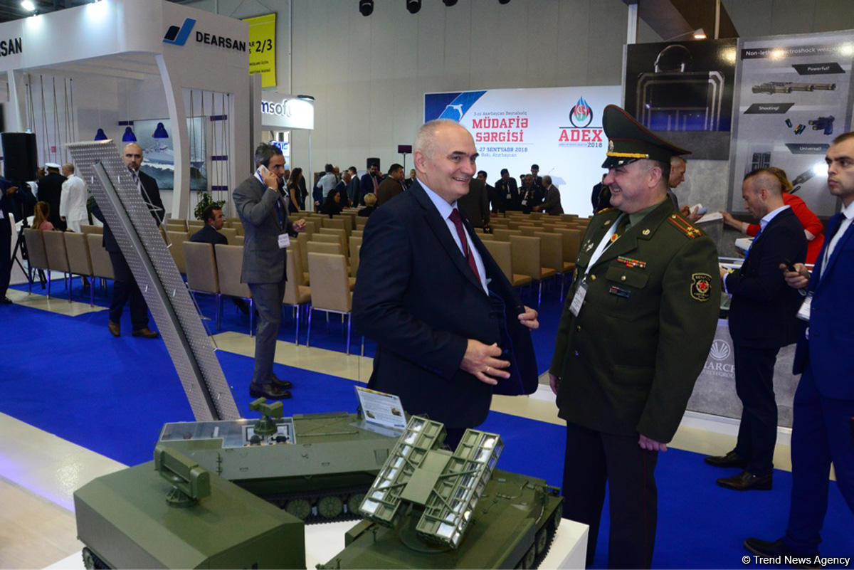 Azerbaijan defense exhibition ADEX 2018 opens in Baku (PHOTO)
