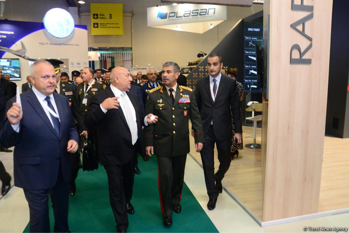 Azerbaijan defense exhibition ADEX 2018 opens in Baku (PHOTO)