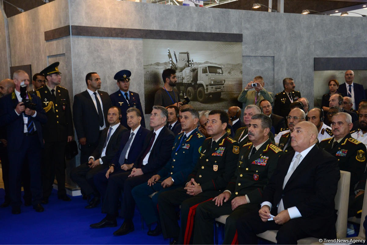 Azerbaijan defense exhibition ADEX 2018 opens in Baku (PHOTO)