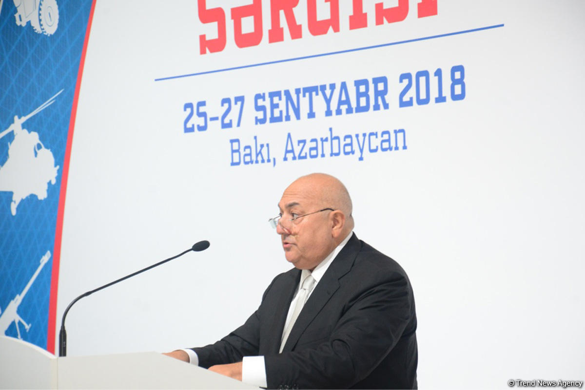 Azerbaijan defense exhibition ADEX 2018 opens in Baku (PHOTO)
