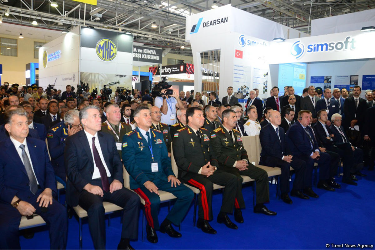 Azerbaijan defense exhibition ADEX 2018 opens in Baku (PHOTO)