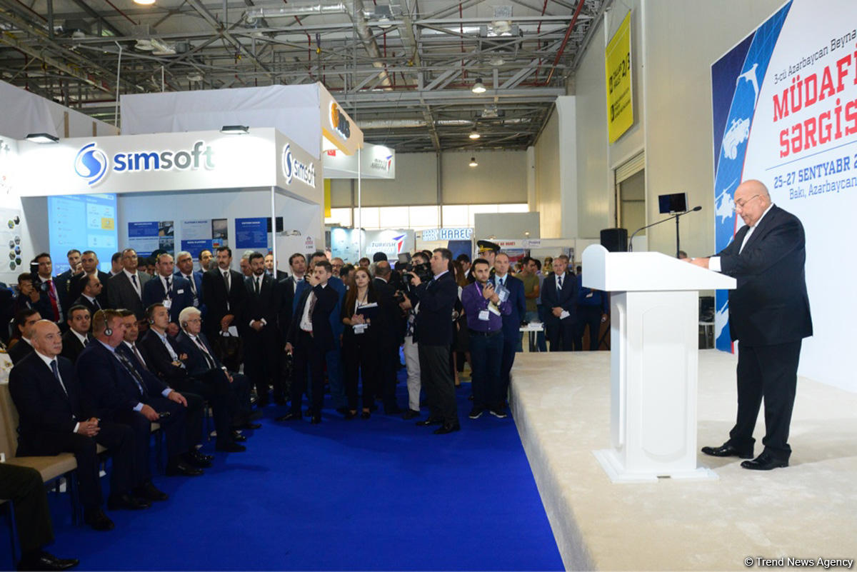 Azerbaijan defense exhibition ADEX 2018 opens in Baku (PHOTO)