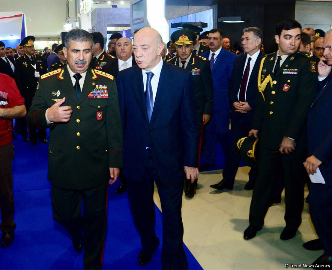 Azerbaijan defense exhibition ADEX 2018 opens in Baku (PHOTO)