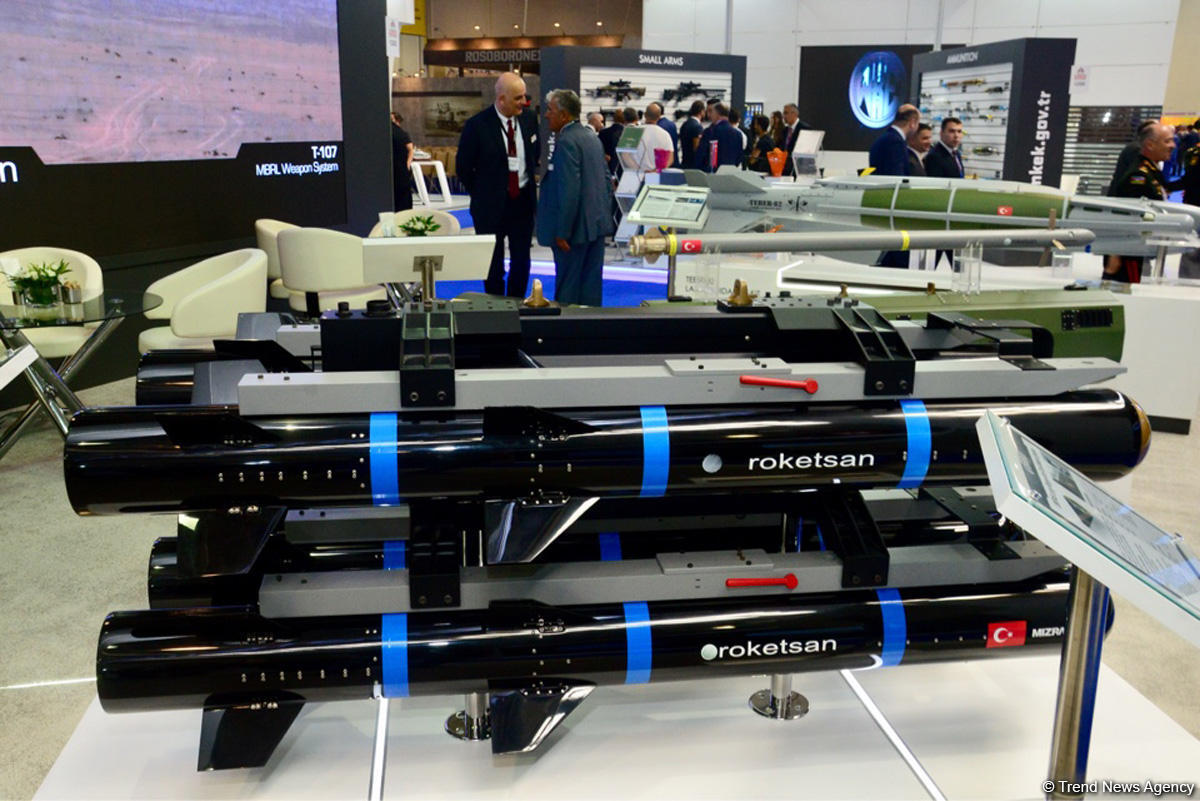 Azerbaijan defense exhibition ADEX 2018 opens in Baku (PHOTO)