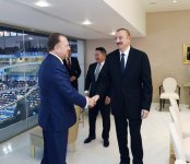Azerbaijan's president, first VP, Russian, Mongolian presidents watch competitions at World Judo Championships (PHOTO)