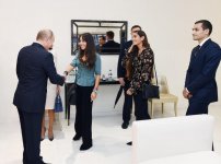 Azerbaijan's president, first VP, Russian, Mongolian presidents watch competitions at World Judo Championships (PHOTO)