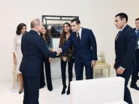Azerbaijan's president, first VP, Russian, Mongolian presidents watch competitions at World Judo Championships (PHOTO)