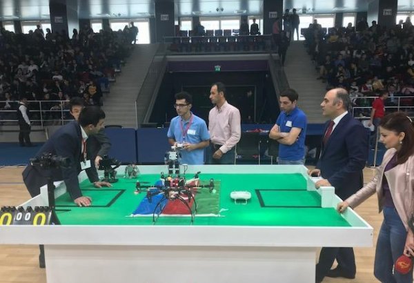 Second World Robot Olympics underway in Baku (PHOTO)