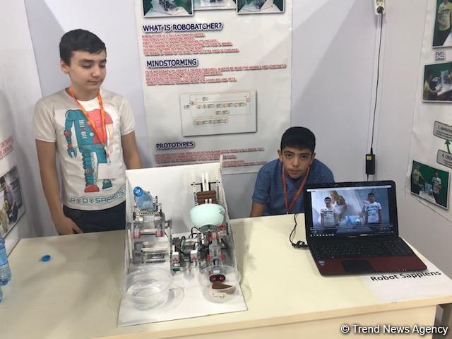 Second World Robot Olympics underway in Baku (PHOTO)