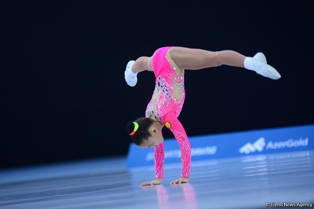 Last day of 4th Open Azerbaijan & Baku Aerobic Gymnastics Championships kicks off (PHOTO)