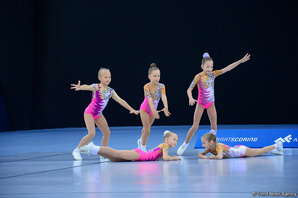 Best moments of final day of 4th Open Azerbaijan and Baku Aerobic Gymnastics Championships (PHOTO)