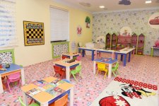 Azerbaijani president, first lady inaugurate orphanage-kindergarten in Guba (PHOTO)