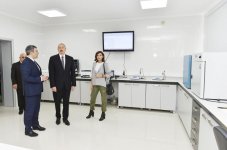 Azerbaijani president, first lady view sapling enterprise of Guba Scientific-Research Institute (PHOTO)