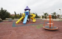 Azerbaijani president, first lady view Youth Park in Guba (PHOTO)