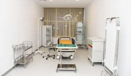 Azerbaijani president, first lady inaugurate Guba central hospital (PHOTO)