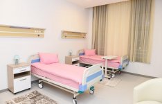 Azerbaijani president, first lady inaugurate Guba central hospital (PHOTO)