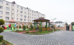 Azerbaijani president, first lady inaugurate Guba central hospital (PHOTO)