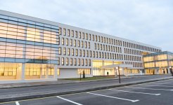 Azerbaijani president, first lady inaugurate Guba central hospital (PHOTO)