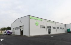 Azerbaijani president, first lady attend inauguration of Gubaekoagrar agricultural plant (PHOTO)
