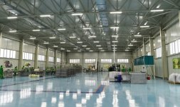 Azerbaijani president, first lady attend inauguration of Gubaekoagrar agricultural plant (PHOTO)