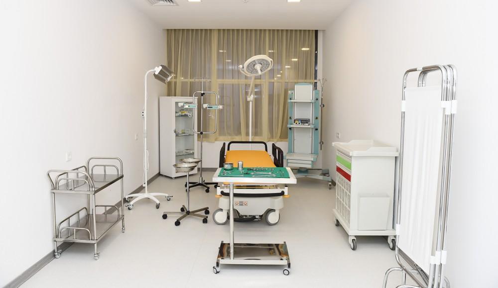 Azerbaijani president, first lady inaugurate Guba central hospital (PHOTO)