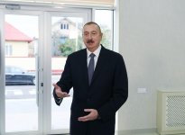 President Ilham Aliyev launches water supply system in Astara (PHOTO)