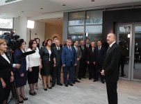 Azerbaijani president, first lady view Lankaran Istisu and Health Center (PHOTO)