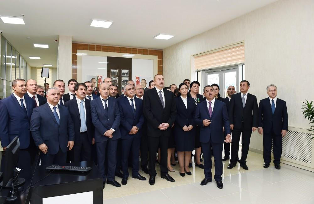 President Ilham Aliyev launches water supply system in Astara (PHOTO)