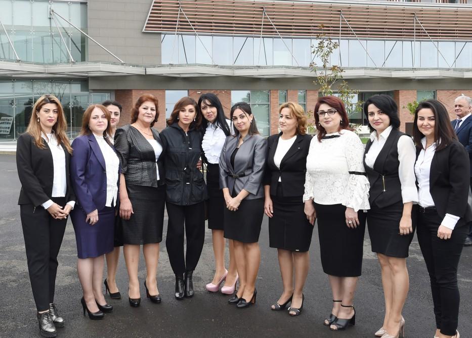 Azerbaijani president, first lady view Lankaran Istisu and Health Center (PHOTO)