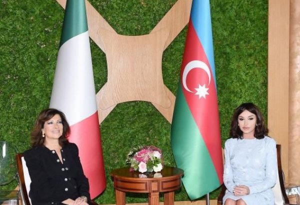 First VP Mehriban Aliyeva meets President of Italian Senate (PHOTO)