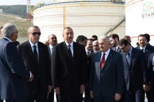 Presidents of Azerbaijan, Turkey attend opening ceremony of Star Oil Refinery (PHOTO)