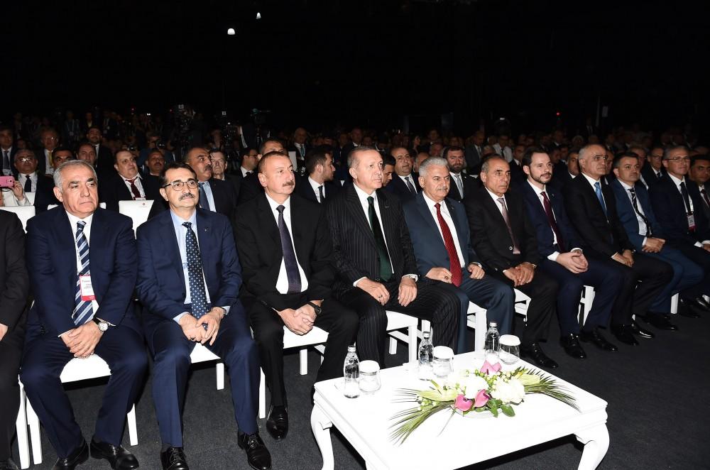Presidents of Azerbaijan, Turkey attend opening ceremony of Star Oil Refinery (PHOTO)