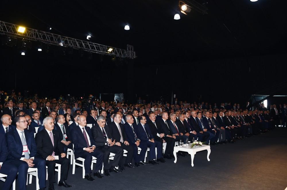 Presidents of Azerbaijan, Turkey attend opening ceremony of Star Oil Refinery (PHOTO)
