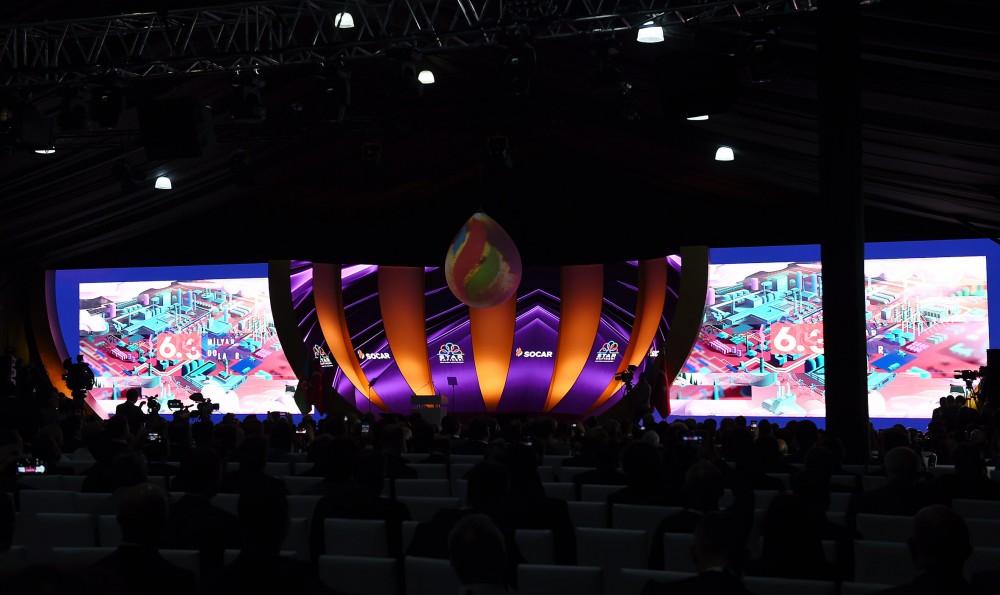Presidents of Azerbaijan, Turkey attend opening ceremony of Star Oil Refinery (PHOTO)