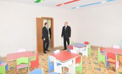 President Aliyev opens orphanage-kindergarten in Imishli district (PHOTO)