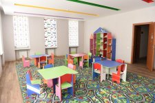 President Aliyev opens orphanage-kindergarten in Imishli district (PHOTO)