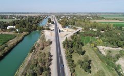 President Aliyev inaugurates new section of Mingachevir-Bahramtapa highway (PHOTO)