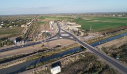 President Aliyev inaugurates new section of Mingachevir-Bahramtapa highway (PHOTO)