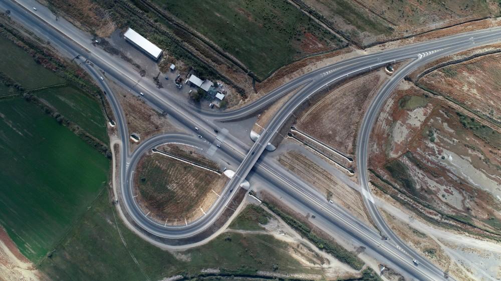 President Aliyev inaugurates new section of Mingachevir-Bahramtapa highway (PHOTO)