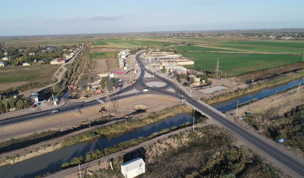 President Aliyev inaugurates new section of Mingachevir-Bahramtapa highway (PHOTO)