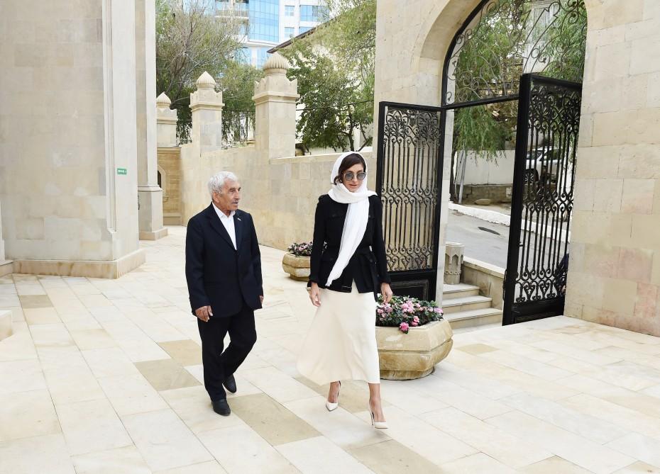 First VP Mehriban Aliyeva attends opening of renovated Imam Huseyn Mosque (PHOTO)