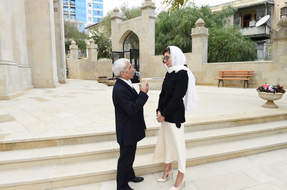 First VP Mehriban Aliyeva attends opening of renovated Imam Huseyn Mosque (PHOTO)
